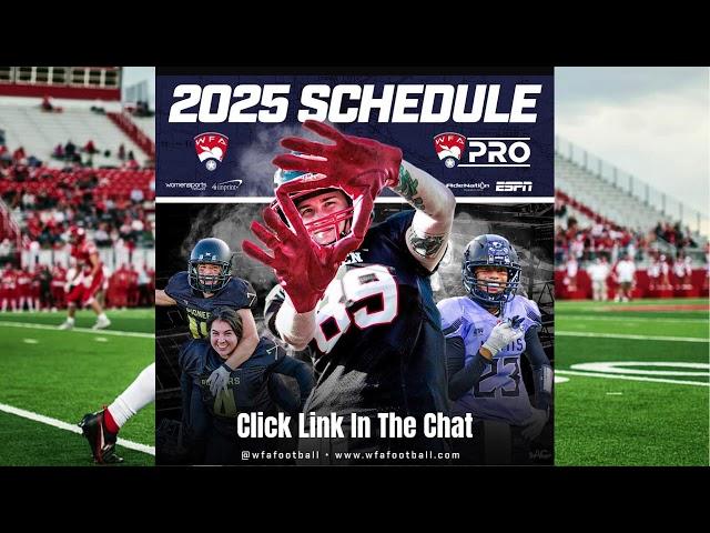 Minnesota Vixen vs Nebraska Pride WFA - Women's Football Alliance