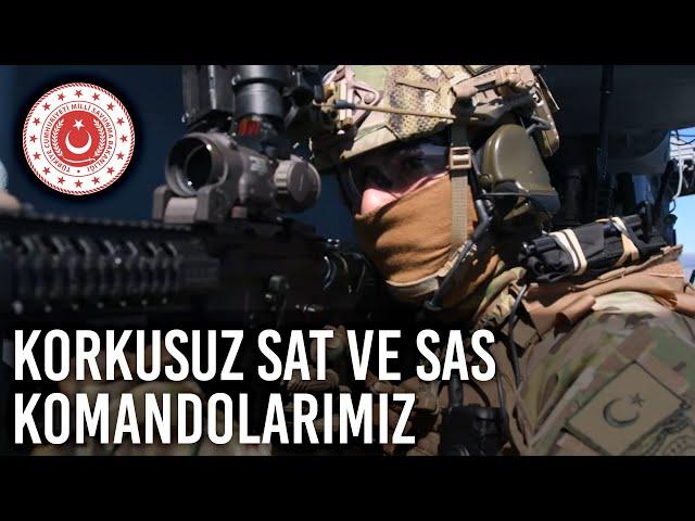 İşte Şanlı, Kahraman, Korkusuz SAT ve SAS Komandolarımız