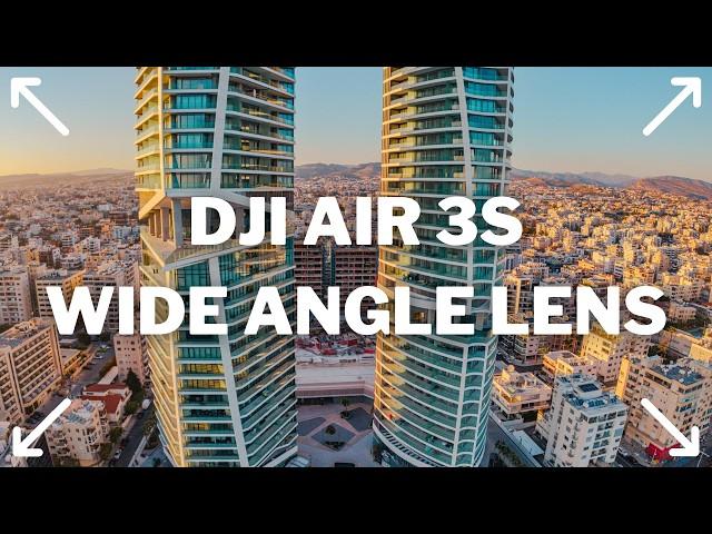 DJI Air 3S Wide Angle Lens Review