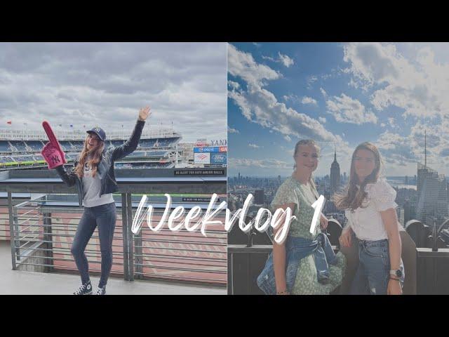 EF NEW YORK VLOG 1  AANKOMST IN NY & ONZE EERSTE WEEK   