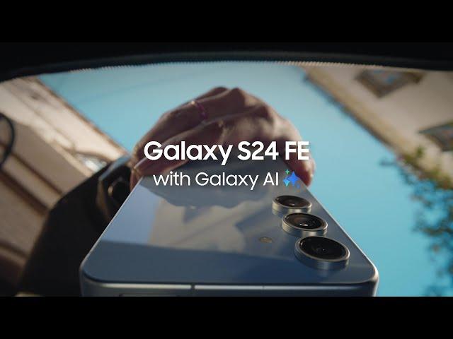 ใหม่ Galaxy S24 FE | FEEL ตัวท็อป 8K - AI - ซูมไกล 30X | Samsung