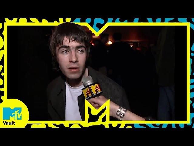 Liam Gallagher At His First Awards Ceremony | MTV Vault