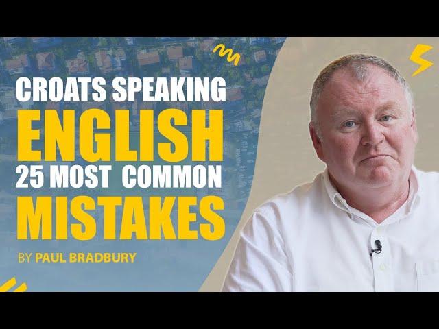 25 Most Common Mistakes Croats Make Speaking English