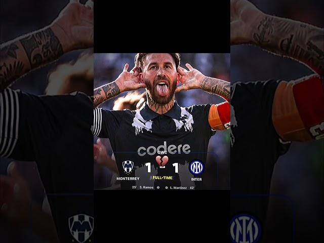 Ramos Bullet Header Against Inter  #football #edit #sergioramos #clubworldcup #intermilan #soccer