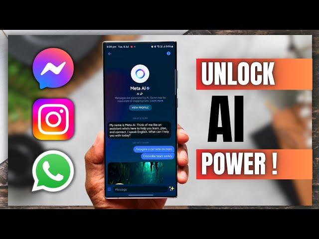 Unlock the Power of Meta AI on WhatsApp, Instagram & Facebook Messenger