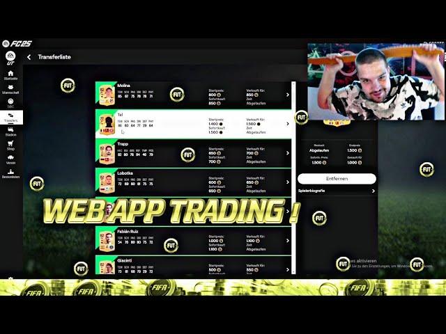 EAFC25 200K+ AM ERSTEN TAG DER WEB APP  DER PERFEKTE START IN  EA FC 25 TRADING TIPPS RTG#2