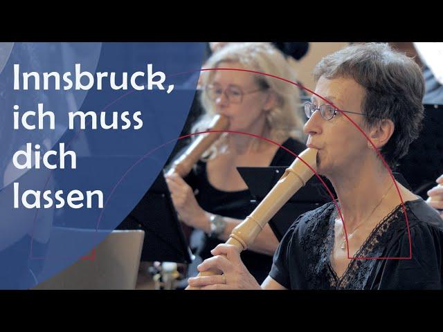 Innsbruck, ich muss dich lassen | Berliner Blockflöten Orchester