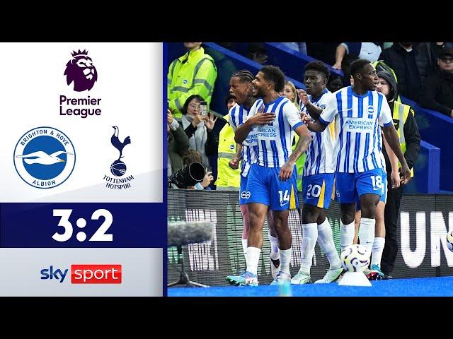 Minteh leitet Aufholjagd ein | Brighton & Hove Albion - Tottenham Hotspur | Highlights - PL 2024/25