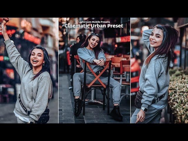 How to Edit Cinematic Street - Lightroom Mobile Presets DNG | Street Photography | Urban Photography