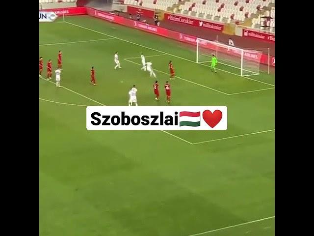 Dominik Szoboszlai free kick #hungary #szoboszlai #unl #shorts