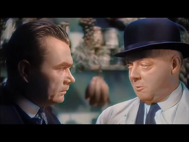 Alfred Hitchcock | Sabotage (1936) Film-Noir, Crime, Thriller | Colorized Full Movie