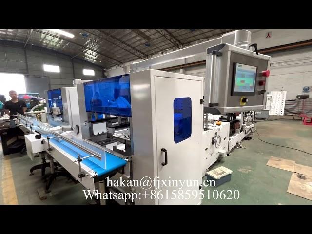 Fully automatic 300mm border embossing napkin tissue paper making machine