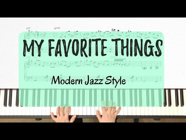 My Favorite Things- Solo Jazz piano/ Pentatonic Improvisation/So What Voicing