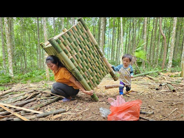 Single Mom - DIY Bamboo: Make your own bowl and chopsticks shelf & Child Care