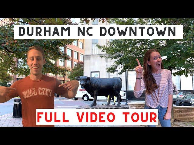 Downtown Durham North Carolina VLOG!! (FULL TOUR of the Downtown Durham Districts!)