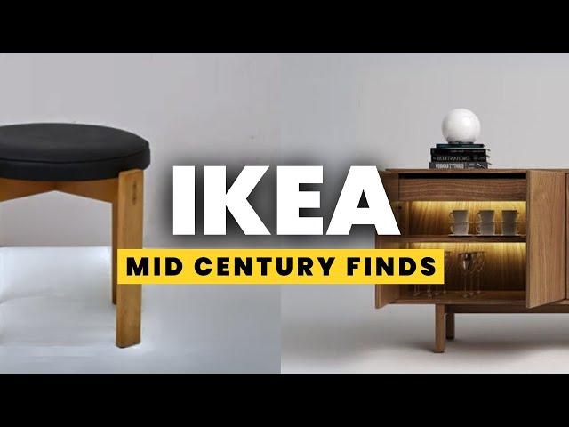 Best MCM IKEA FINDS | Mid Century Modern Ikea Finds