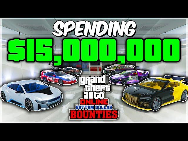 $15,000,000 BOTTOM DOLLAR BOUNTIES DLC SPENDING SPREE!!! | Broke to Ballin' #70