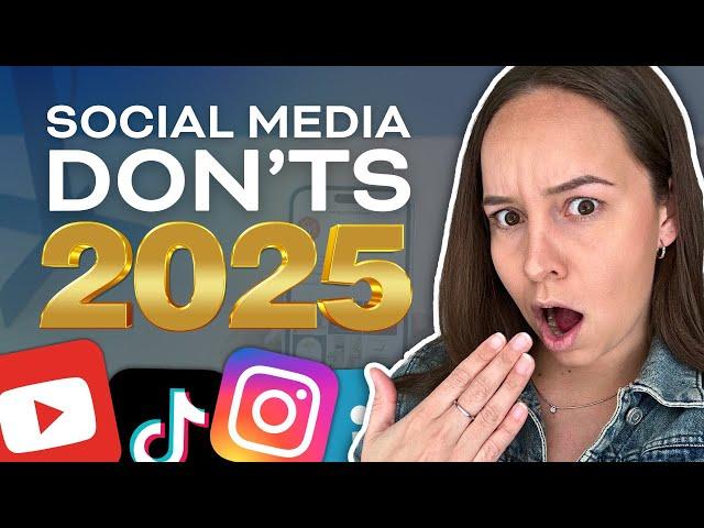 Social Media Strategies that WON'T Work in 2025 (+ what to do instead)