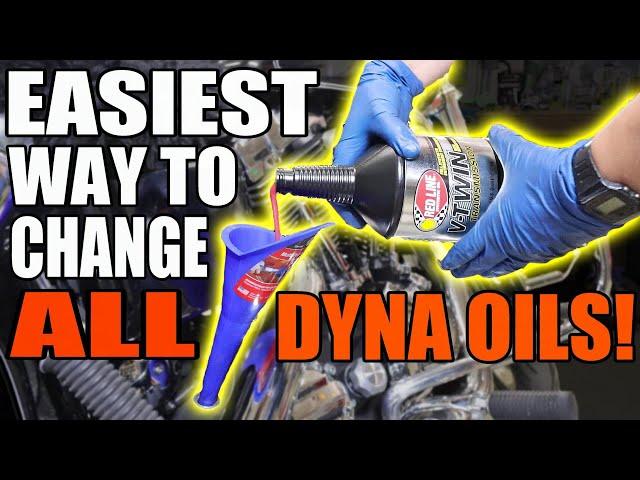 How to Change Oil on a Harley Dyna - Engine/Transmission/Primary