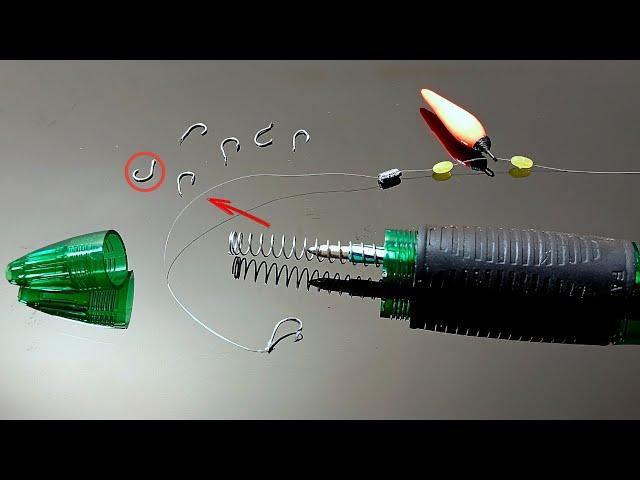 Making small hooks from pen springs - Micro fishing hook #otodidak7