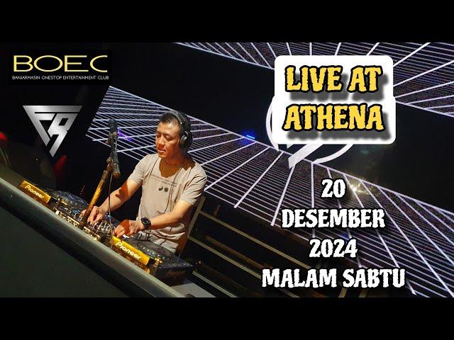 DJ FREDY LIVE AT ATHENA 20 DESEMBER 2024 MALAM SABTU