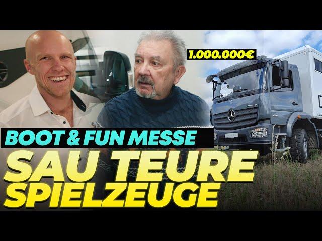 Hier werden MILLIONÄRE glücklich | Boot & Fun MESSE