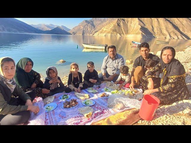 "Exploring Iran's Majestic Water Dams: The Ghodrat Family's Adventure"