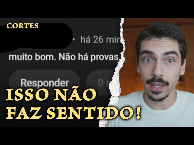 20 minutos dando bronca em comentaristas do canal