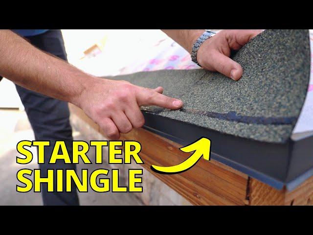 How to Install Starter Strip | Shingle Roof Install Guide