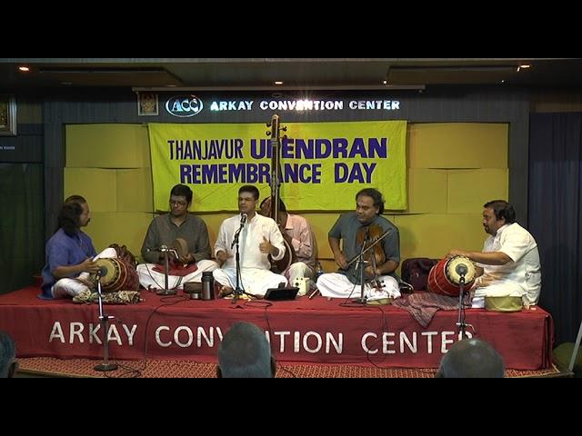 Tanjore Upandran Rememberence Day Ramakrishnanmurthy Vocal