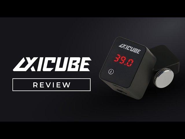 New integrated angle finder Axicube, designed specifically for knife sharpening