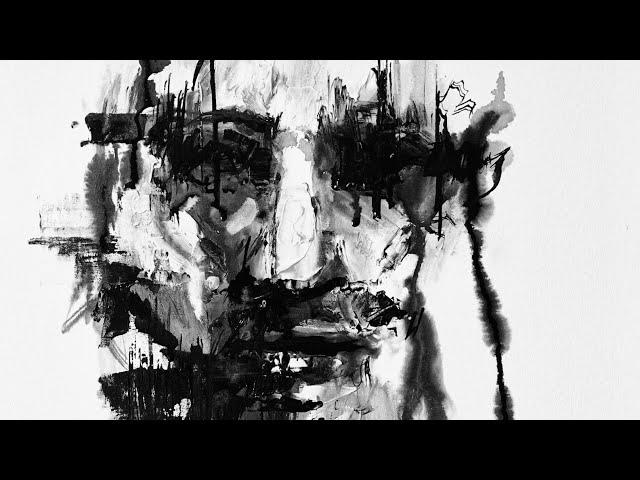 Indian ink portrait