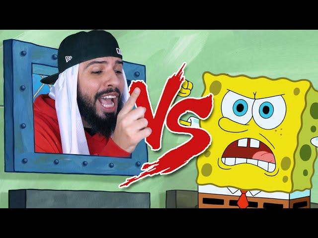 Bob Esponja Vs. Mussa - Batalha Cartoon (Revanche)