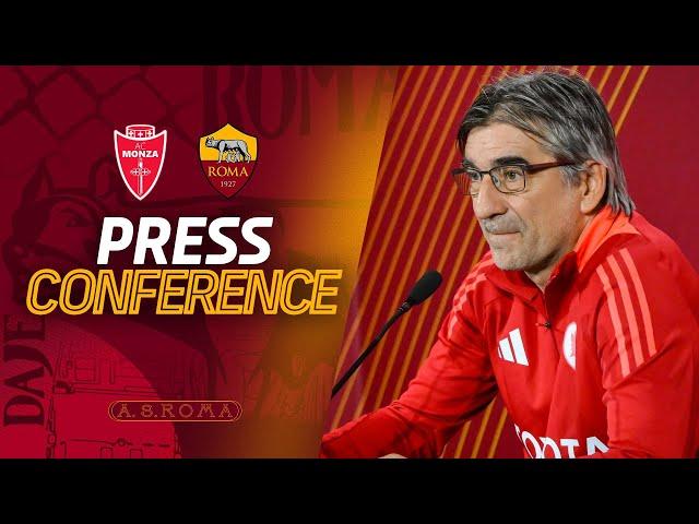 🟨 LIVE 🟥 LA CONFERENZA STAMPA DI IVAN JURIC IN VISTA DI MONZA-ROMA