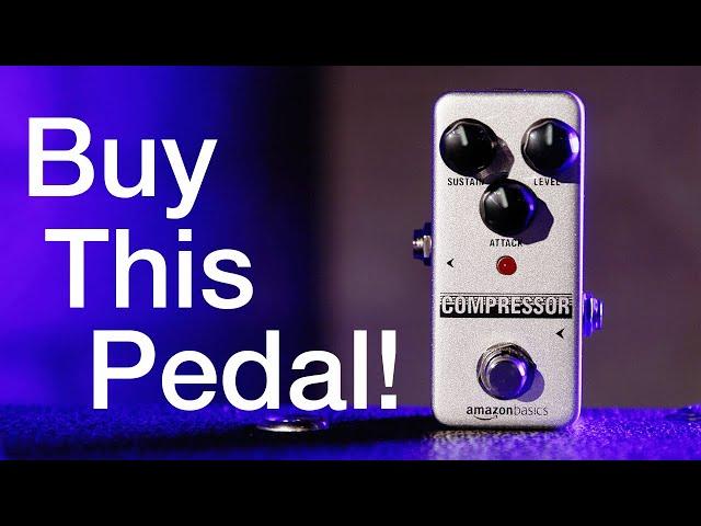 I can't believe how good this $25 pedal is!  -  Amazon Basics Compressor