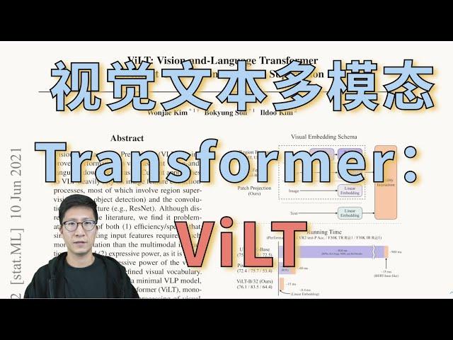 ViLT 论文精读【论文精读】