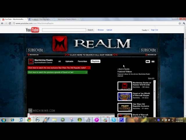 Machinima Realm!