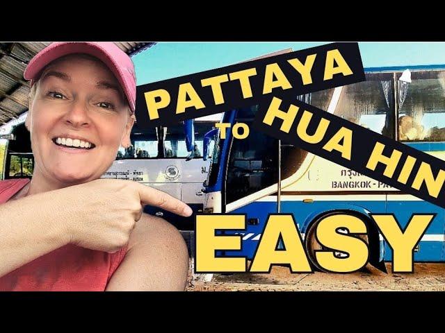 BUS from PATTAYA to HUA HIN Our HONEST review