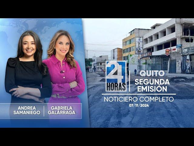 Noticiero de Quito (Segunda Emisión 07/11/24)