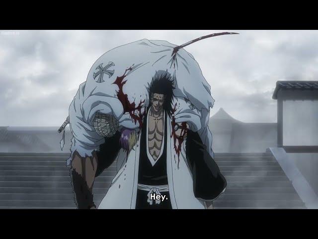 Kenpachi Zaraki Kills 3 Sternritter's