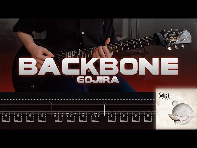 Backbone - Gojira (ON-SCREEN TAB) (ONE-TAKE COVER)