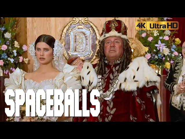 Spaceballs (1987)  Princess Vespa Escapes Her Wedding And Lone Starr Owes Money To Pizza The Hut