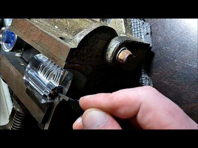 PickPals Practice Tumbler Lock Picking with Bogota Rake