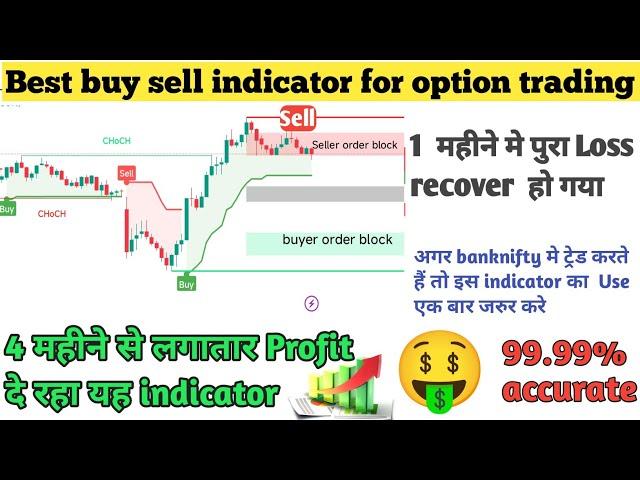 Tradingview indicator buy sell signals / 1 महीने मे पुरा Loss recover हो गया / बाप OF All indicator