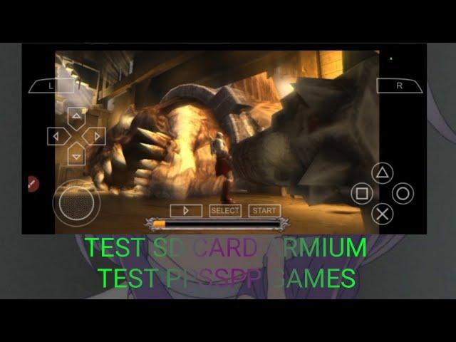 TEST  SD CARD  ARMIUM (Gacha) TEST GAMES PPSSPP