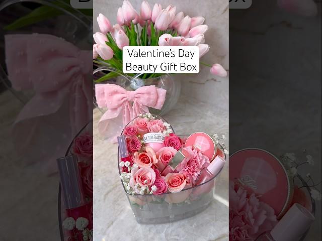 Let’s make a Valentine’s Day Beauty Gift Box for bestie #diy # #valentinesday #giftideas