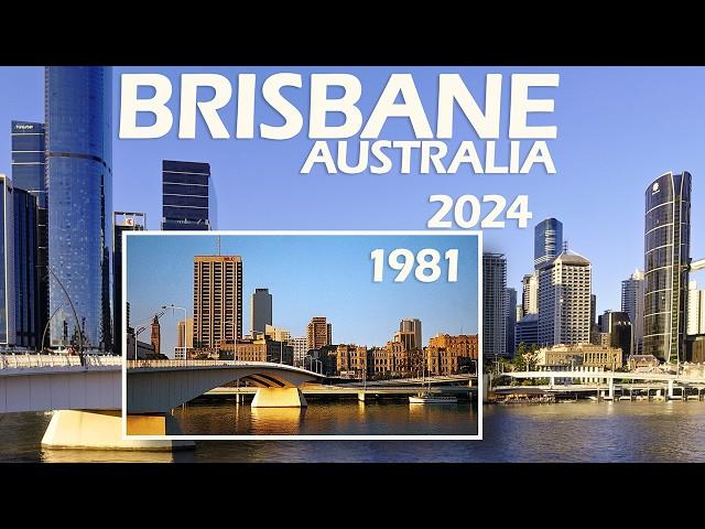 Australian city's TRANSFORMATION | Brisbane THEN & NOW part III - 40+ years of change