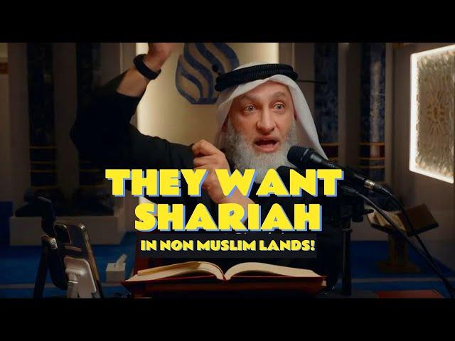 They want Shariah in non-Muslim Lands || Faris Al Hammadi