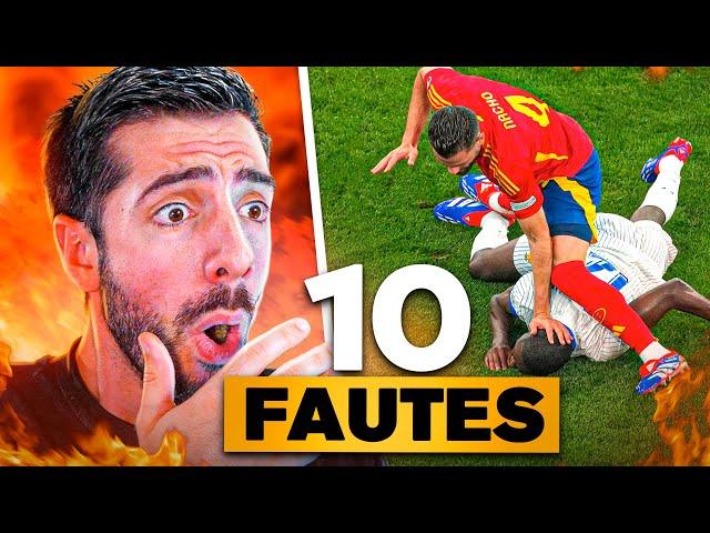 LES 10 PLUS GROSSES FAUTES DE L'EURO ! (c’est des malades)