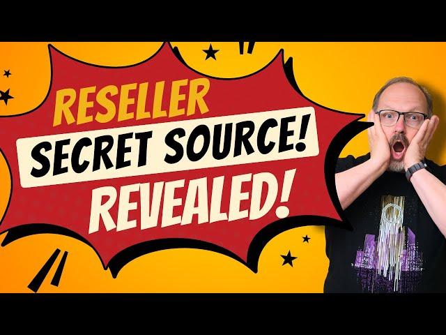 Double Secret Sourcing Options Revealed! How To Find The BEST Stuff To Resell Online